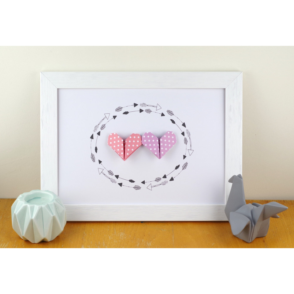 affiche-coeurs-a4-a-motif-graphique-rose-et-lilas-en-origami-decoration-murale-pour-chambre-bebe-fille-cadeau-naissance