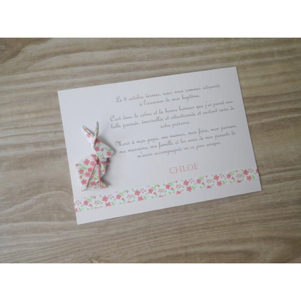 carte-de-remerciement-naissance-bapteme-lapin-rose-liberty-en-origami-fait-main-produit-artisanal