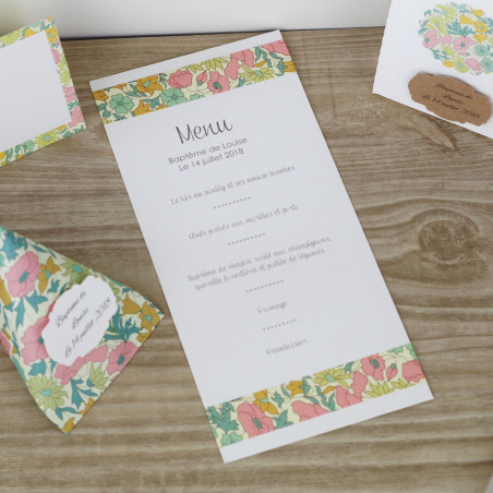 menu-liberty-pour mariage champêtre chic -bapteme-anniversaire