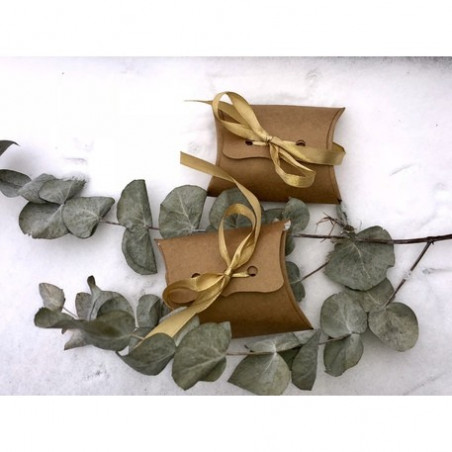 Boîte à dragées kraft, fleurs séchées, Merci en bois, cadeau de remerciement invités  anniversaire, baptême, mariage, communion 