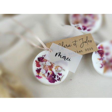 Fondant aux pétales de fleurs