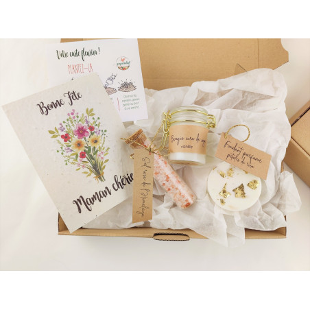 Coffret cadeau pour maman, box cadeau fête des mères