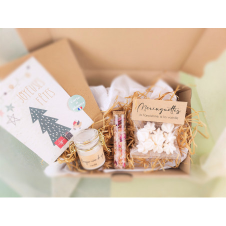 box cadeau noel coffret gourmand artisanal bougie carte planter meringues sel de bain femme nounou maitresse client corporatif box cadeau noel coffret gourmand artisanal bougie carte planter meringues sel de bain femme nounou maitresse client corporatif