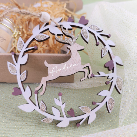 Box coffret cadeau Noël personnalisé, gourmand, carte planter, bougie, chamallow, déco sapin