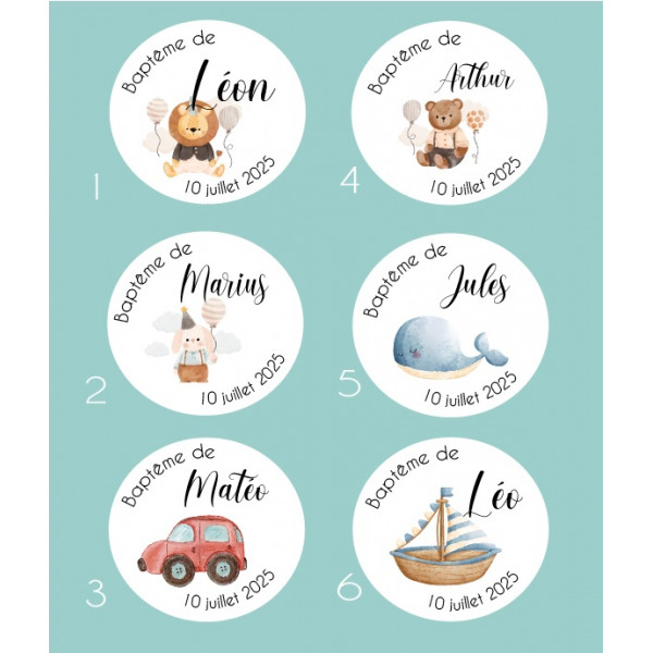 Contenant bonbonnière à dragées personnalisé...