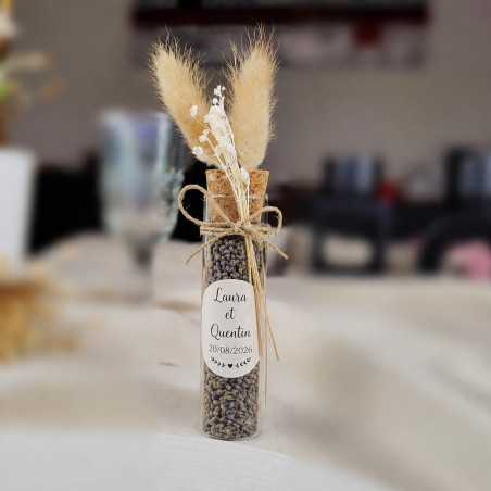 tube lavande cadeau invités mariage baptême communion chic provence