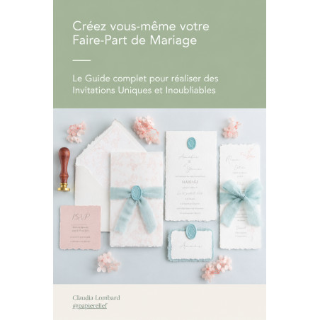 EBOOK COURS PAPETERIE FAIRE PART MARIAGE HAUT DE GAMME