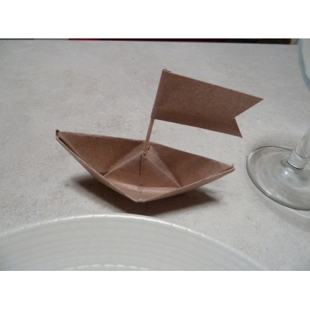 marque-place-bateau-en-origami-kraft-pour-mariage-bapteme-anniversaire-decoration-de-table-de-fete
